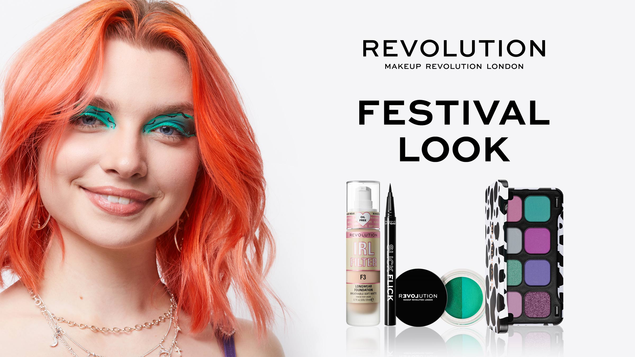 Want to draw attention at a festival? Striking shades of colours will make your look absolutely perfect.