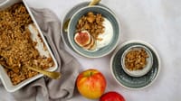 apple crumble cover