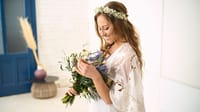 boho bridal makeup