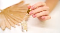 home-made manicure