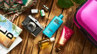 Les produis cosmétiques a emporter a la mer 