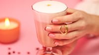 latte nails tutorial