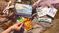 snack on the beach