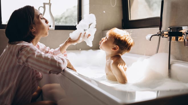 Ako kúpať bábätko? Pohodovo a s láskou